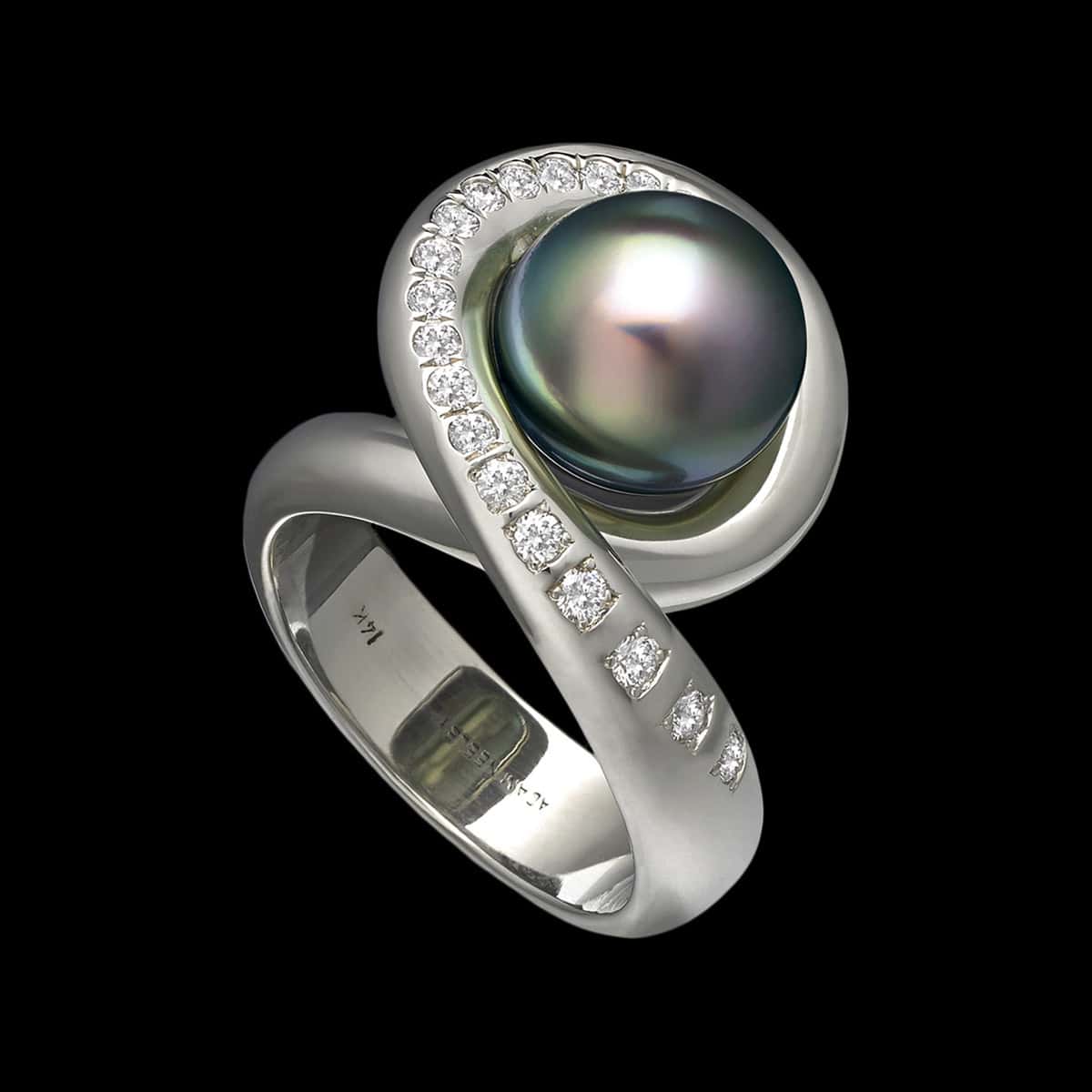Aria Tahitian Pearl Ring