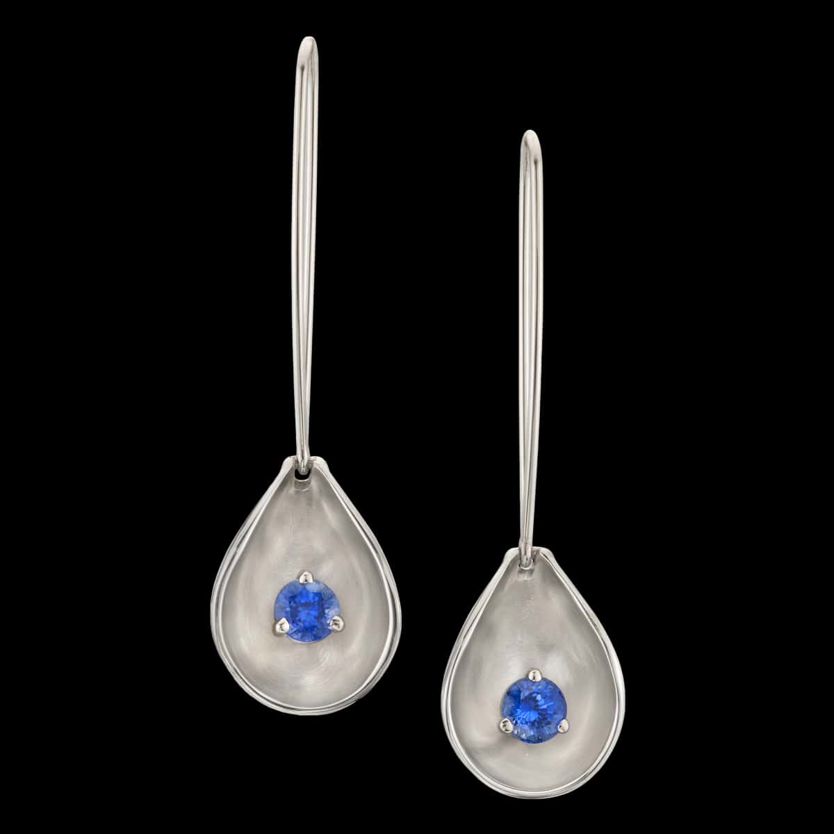 L'aqua Sapphire Earrings