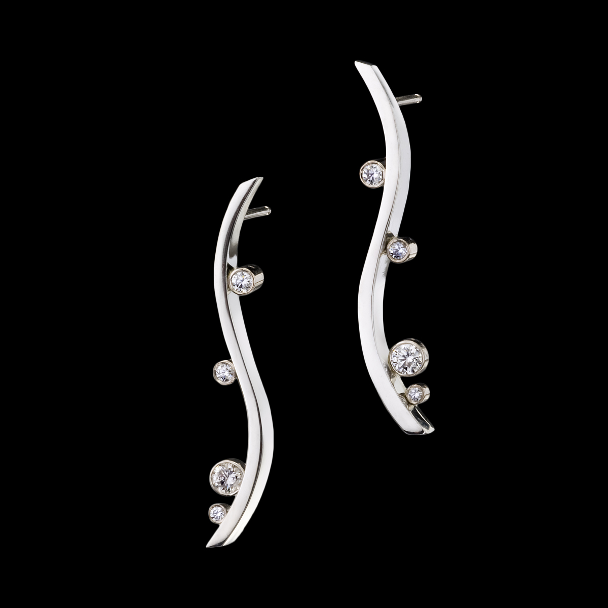 Waltz Diamond Earrings