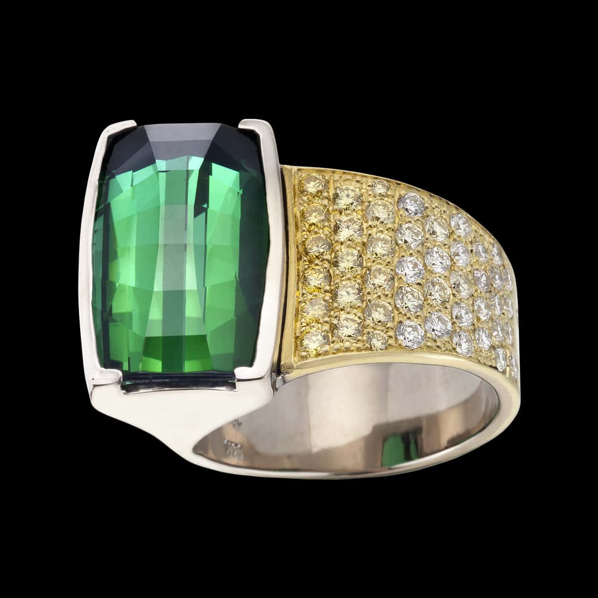 Verde Tourmaline Ring