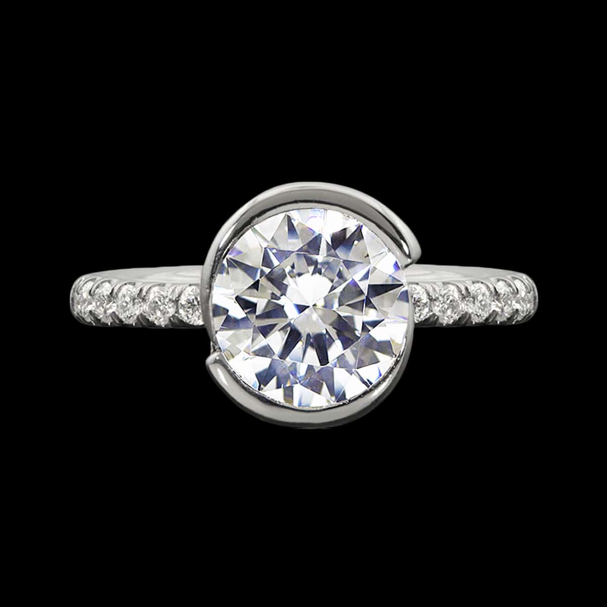 unité diamond ring engagement