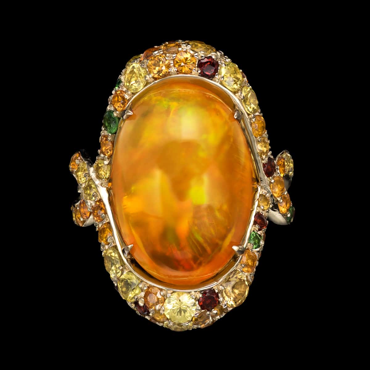 fuego fiero opal ring