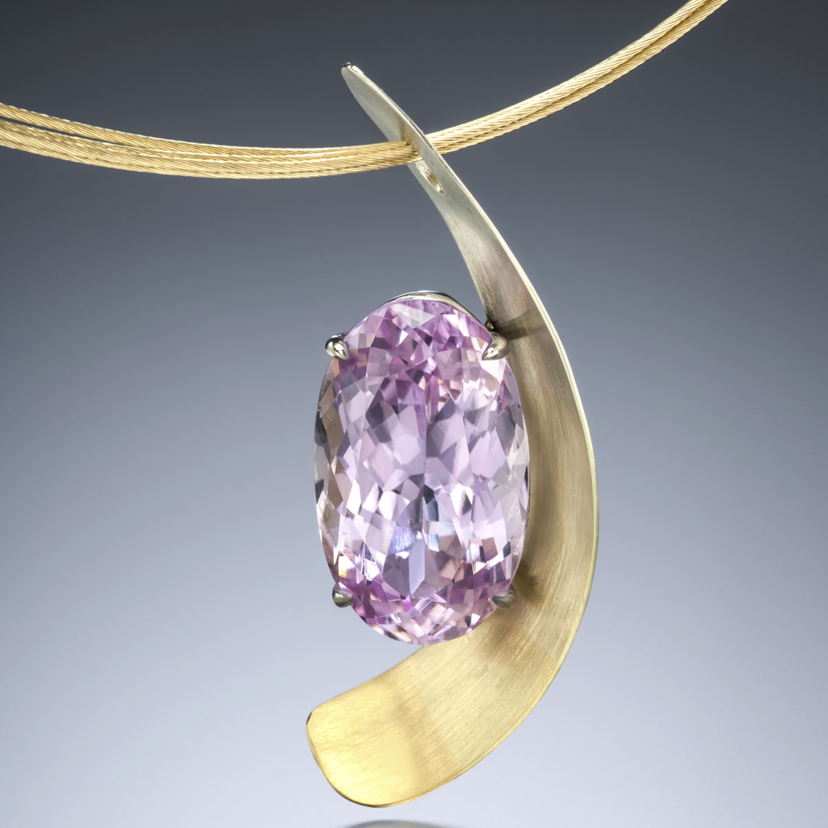 BlossomPendant Blossom Kunzite Pendant