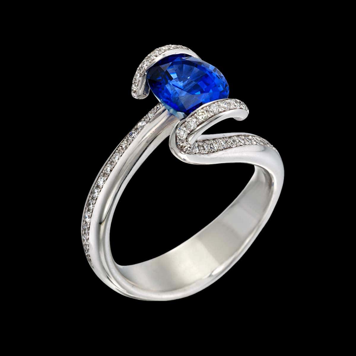 Sapphire Jewelry Sonata Sapphire Ring