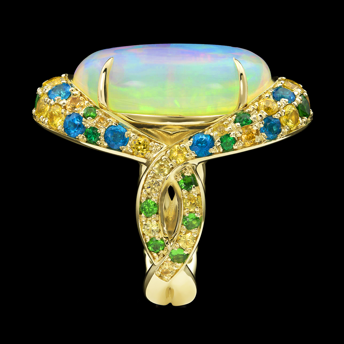 Galatea Ethiopian Opal Ring