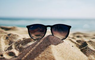 Summer Sunglasses on a Dune