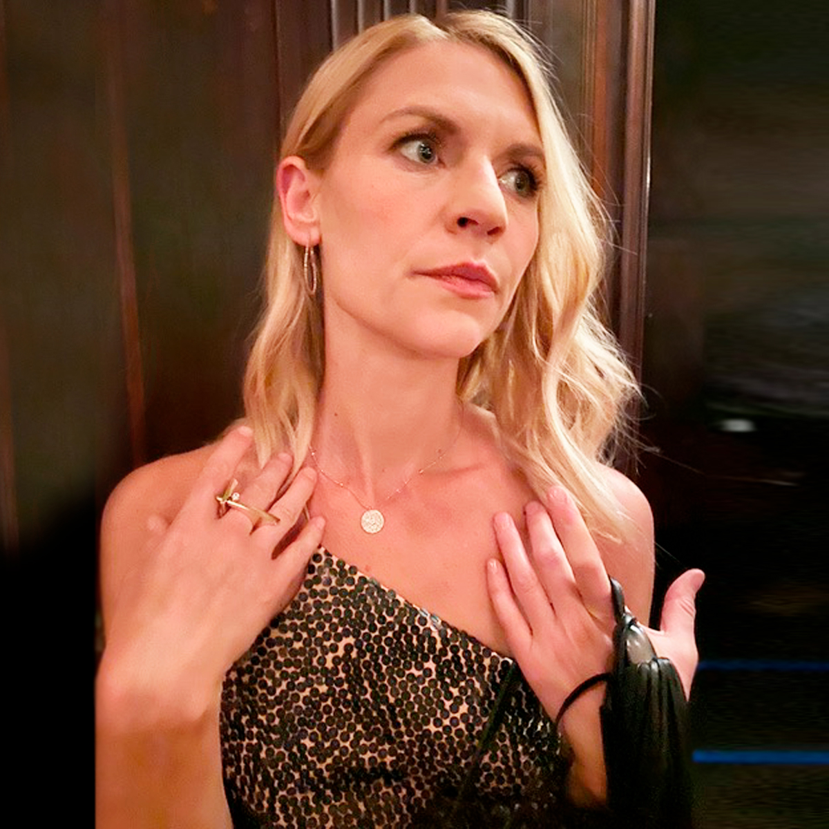 Homeland star Claire Danes wears Sculpture Ring