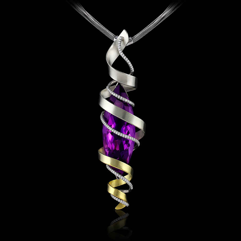 Amethyst, Diamond & SpectraGold™ | Voluté