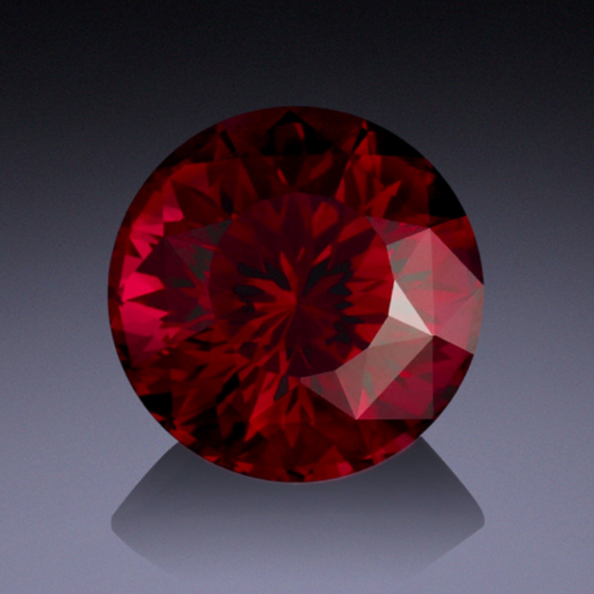 Red Pyrope-Almandine Garnet