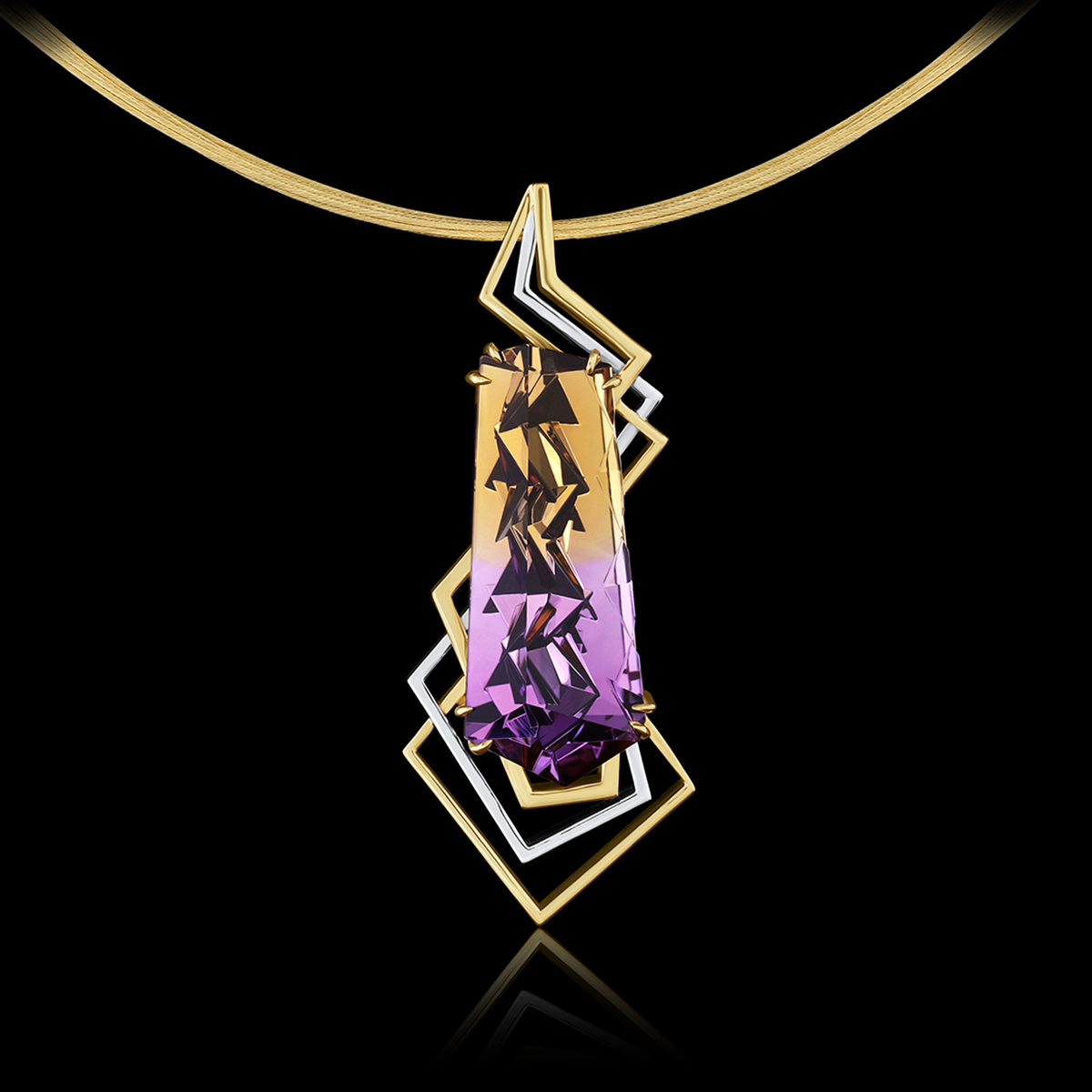 The Colorful Charm of Ametrine; Origins, Formation, and Meaning