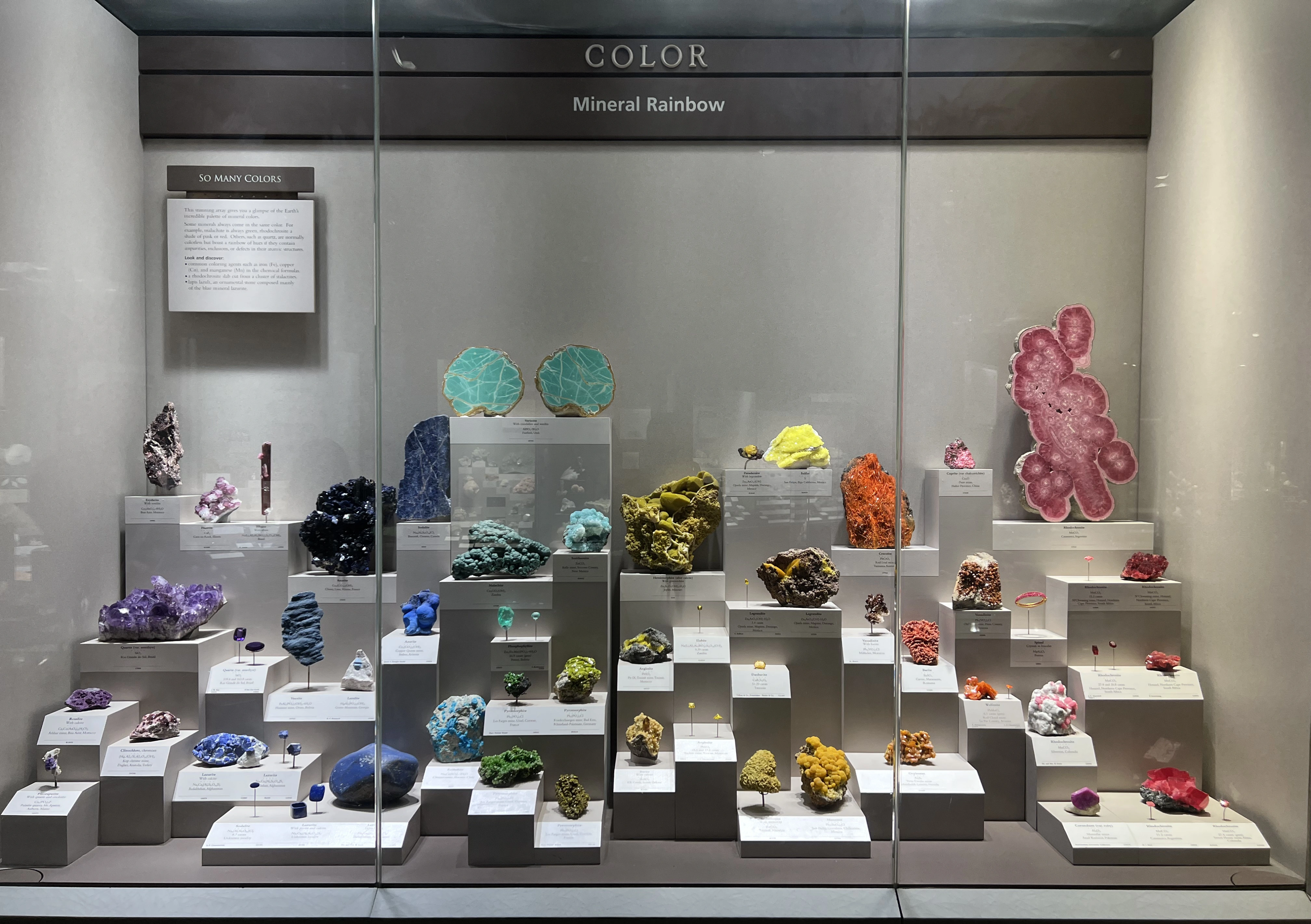 JEWELS MAKING HISTORY: Touring the Smithsonian Museum Gem & Mineral Hall