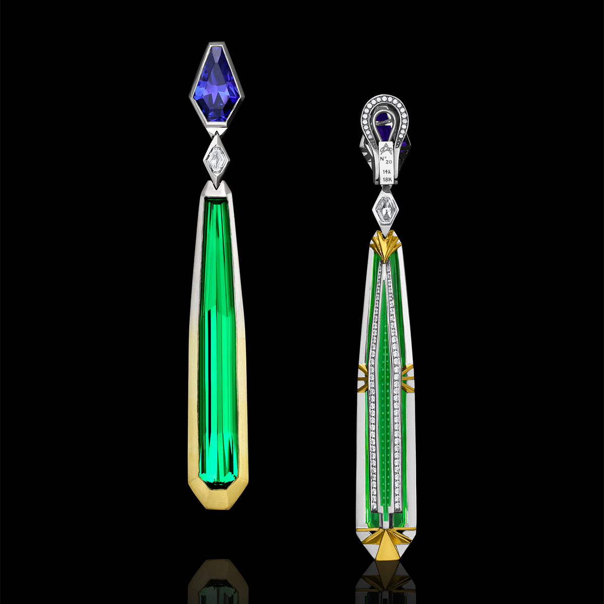 AGTA Spectrum Awards 2023 | Dono della Valle Earrings