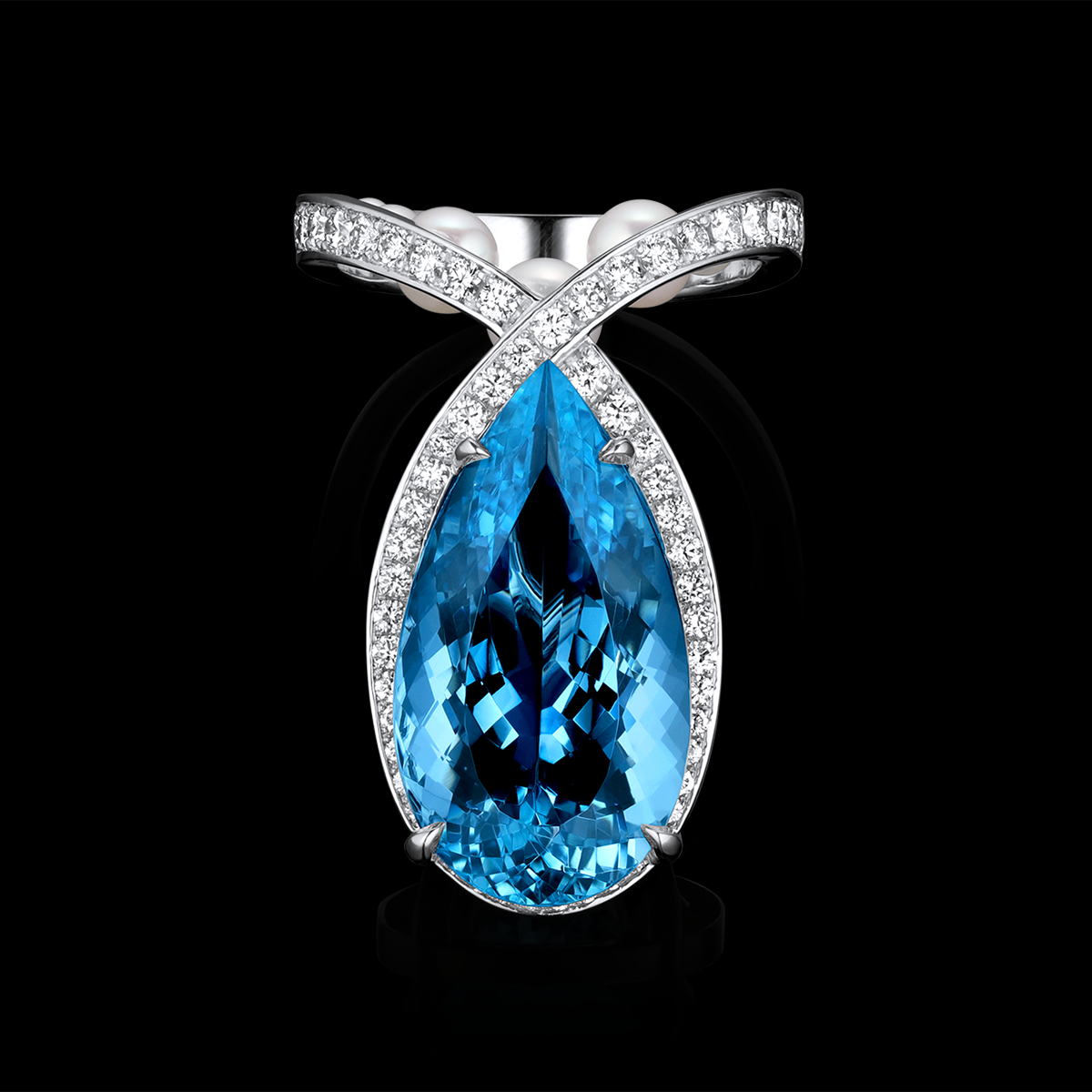 Fantasia Aquamarine Ring