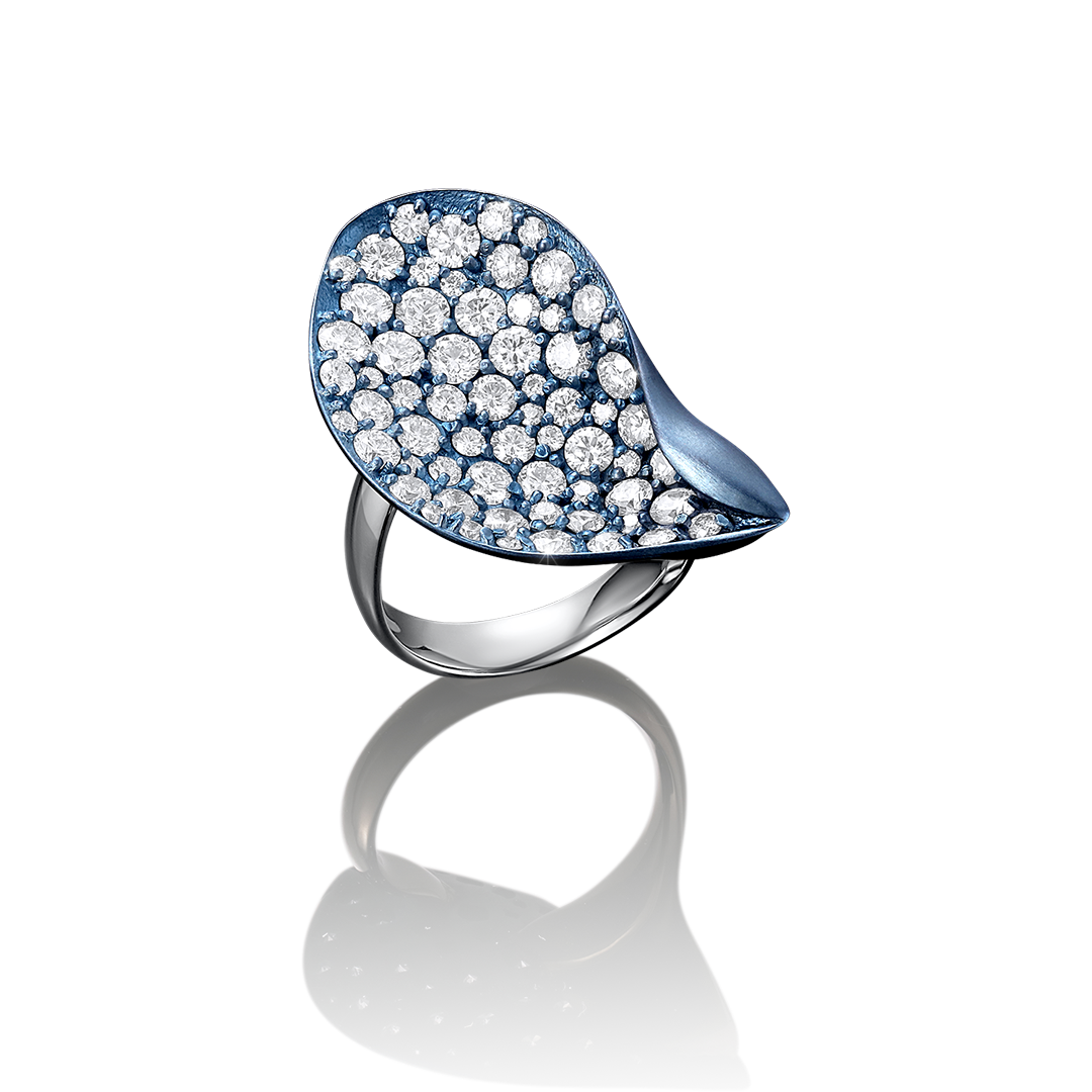 Petal Diamond Ring