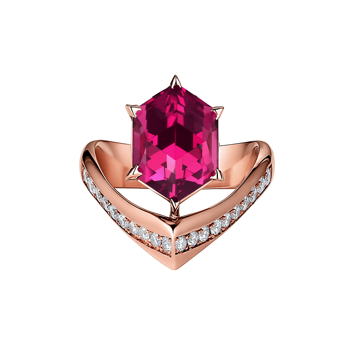 Voilá Garnet Ring