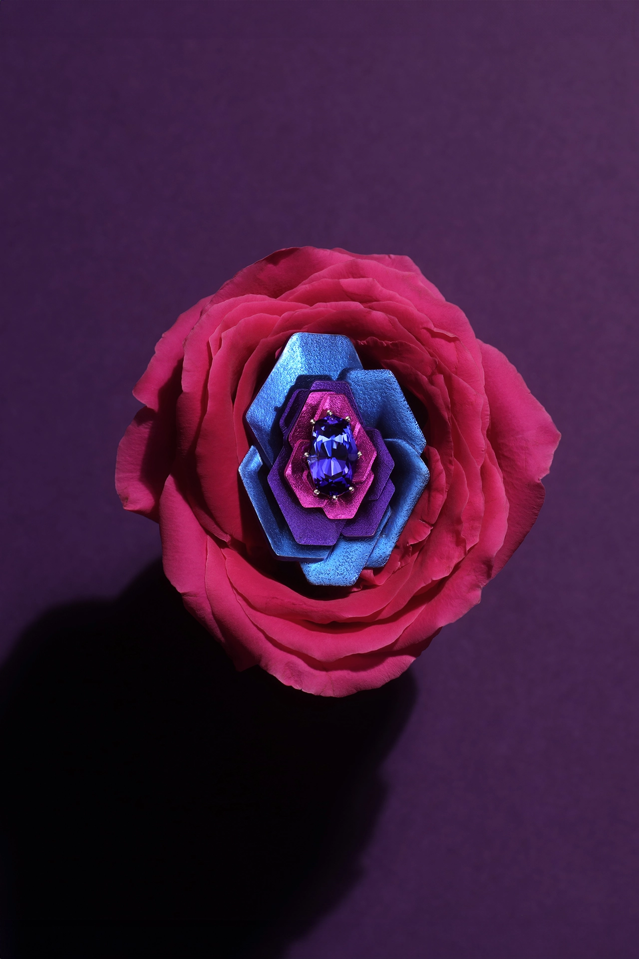 Dalí’s Garden High Jewelry Collection by Adam Neeley – Surreal Titanium & Gemstone Masterpieces