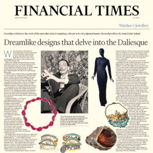 Financial Times Dalíesque Jewelry