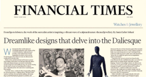Financial Times Dalíesque Jewelry
