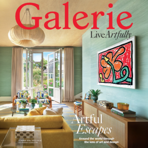 Galerie Magazine Summer 2026 cover featuring fine jewelry designer Adam Neeley and his Dalí inspired jewelry collection.